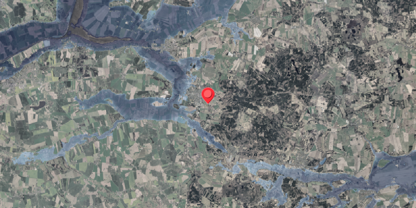 Stomflod og havvand på Energivej 45, 8963 Auning