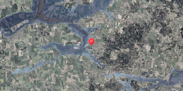 Stomflod og havvand på Gl Ringvej 20, 8963 Auning