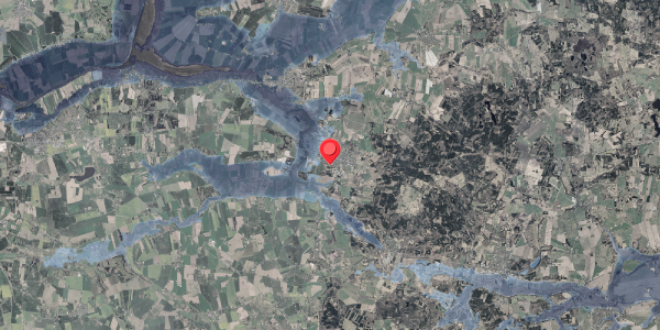 Stomflod og havvand på Gl Ringvej 21, 8963 Auning