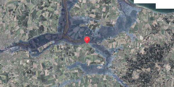 Stomflod og havvand på Grundvej 21, . , 8961 Allingåbro