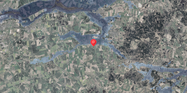 Stomflod og havvand på Hovedgaden 13, 8963 Auning