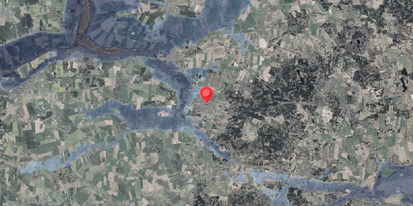 Stomflod og havvand på Juelsgade 11, 8963 Auning