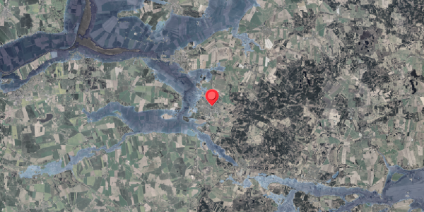 Stomflod og havvand på Juelsgade 21, 8963 Auning
