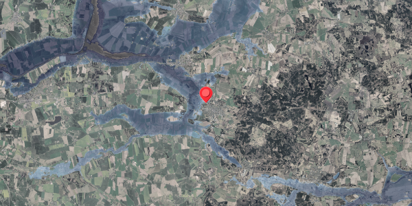 Stomflod og havvand på Kirkevej 17, . , 8963 Auning