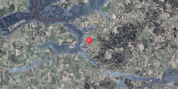 Stomflod og havvand på Linde Alle 2, . , 8963 Auning