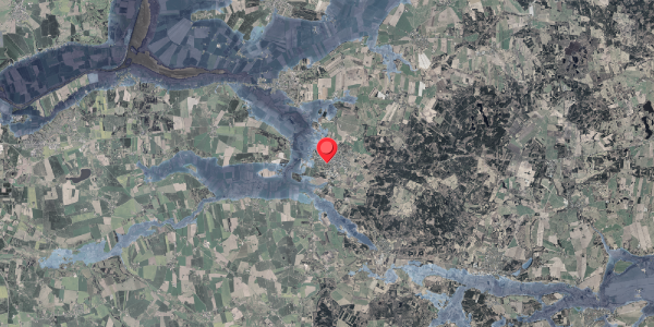 Stomflod og havvand på Linde Alle 7, . , 8963 Auning