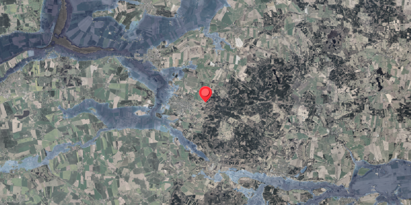 Stomflod og havvand på Lyngroden 2, 8963 Auning