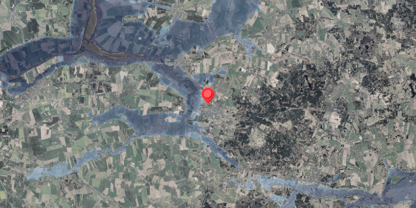 Stomflod og havvand på Molshuse 6, 8963 Auning