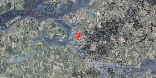 Stomflod og havvand på Nyvangsvej 40, . , 8963 Auning