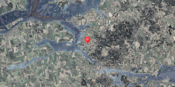 Stomflod og havvand på Nyvangsvej 42, . , 8963 Auning