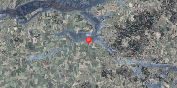 Stomflod og havvand på Ringvej 3, 8963 Auning