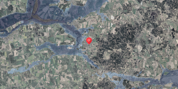 Stomflod og havvand på Rolighedsvej 3, 8963 Auning