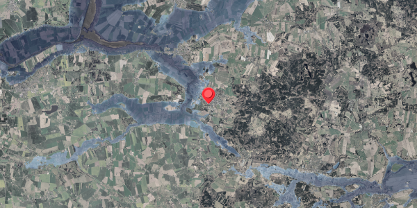Stomflod og havvand på Stenagervej 1, . , 8963 Auning