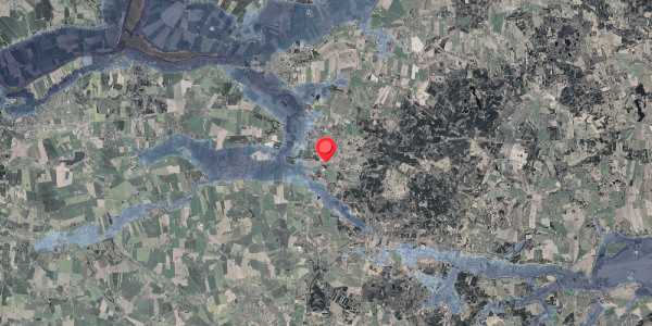 Stomflod og havvand på Systemvej 4, 8963 Auning