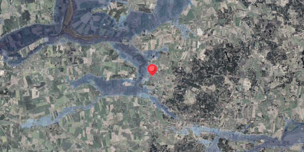 Stomflod og havvand på Vestergade 46C, . , 8963 Auning