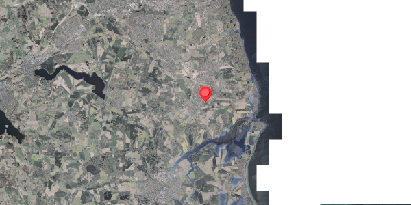 Stomflod og havvand på Agertoften 7, 8340 Malling