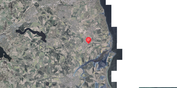 Stomflod og havvand på Agertoften 31, 8340 Malling
