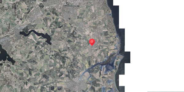 Stomflod og havvand på Ajstrupvej 3, 8340 Malling