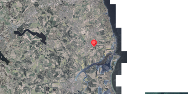 Stomflod og havvand på Ajstrupvej 36, . , 8340 Malling