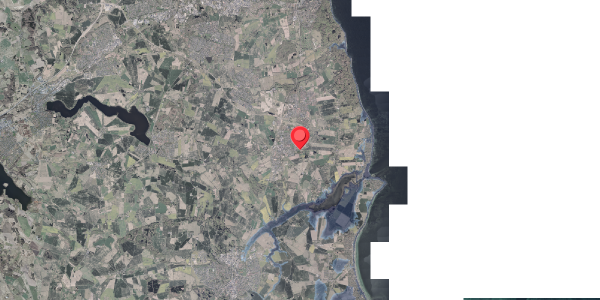 Stomflod og havvand på Ajstrupvej 40, . , 8340 Malling