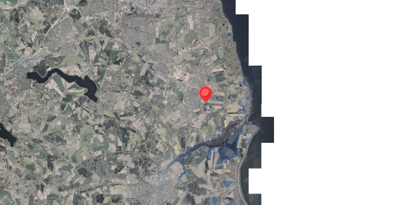 Stomflod og havvand på Ajstrupvej 61, . , 8340 Malling