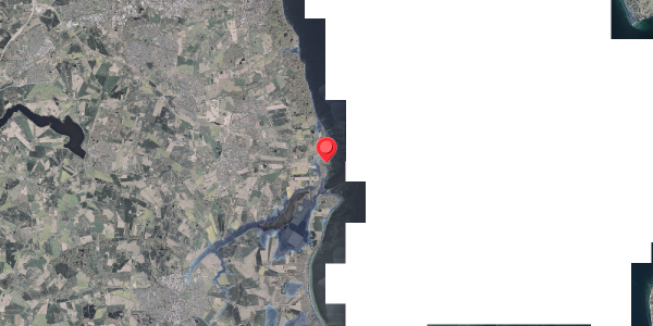 Stomflod og havvand på Ajstrup Strandvej 126, . , 8340 Malling