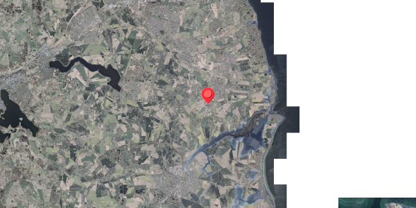 Stomflod og havvand på Banevolden 2, 8340 Malling