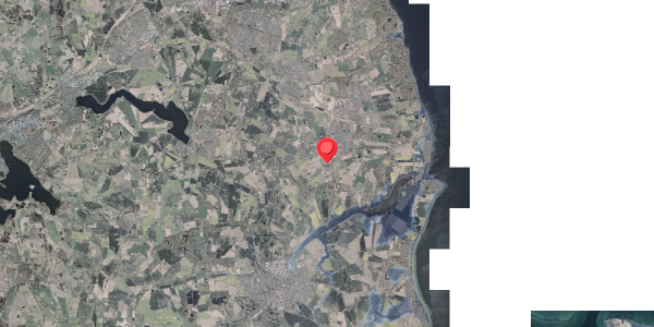 Stomflod og havvand på Banevolden 6, . , 8340 Malling