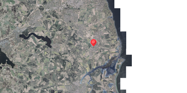 Stomflod og havvand på Bredgade 23, 8340 Malling