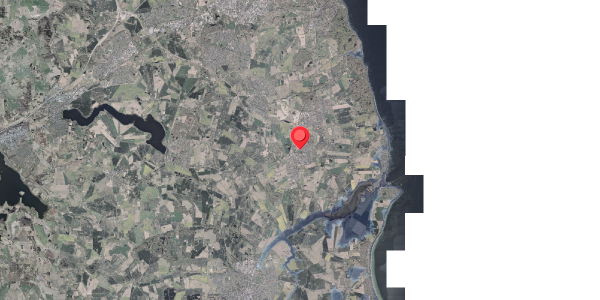 Stomflod og havvand på Bredgade 29, 8340 Malling