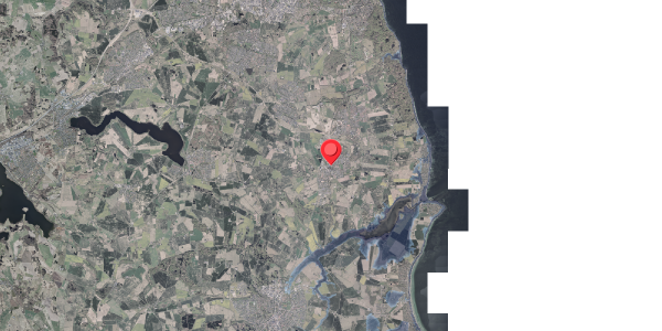 Stomflod og havvand på Bredgade 44, 8340 Malling