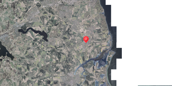 Stomflod og havvand på Bredgade 68, 8340 Malling