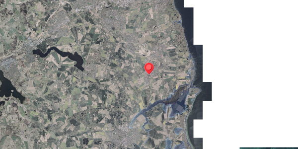 Stomflod og havvand på Bredgade 76, 8340 Malling