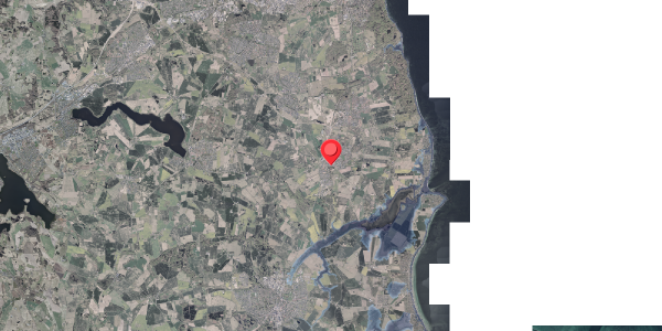 Stomflod og havvand på Bredgade 81, 8340 Malling