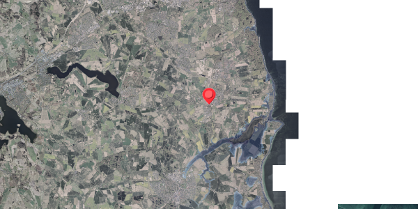 Stomflod og havvand på Bredgade 98, 8340 Malling