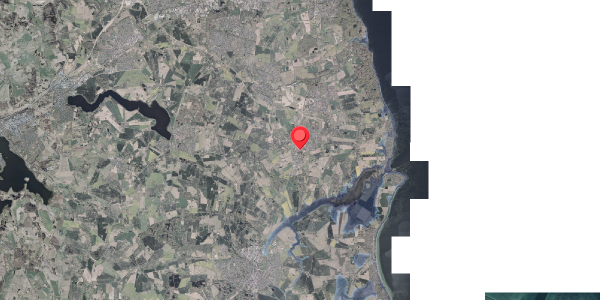 Stomflod og havvand på Bredgade 100, 8340 Malling