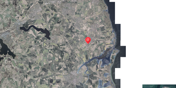 Stomflod og havvand på Bredgade 125, 8340 Malling
