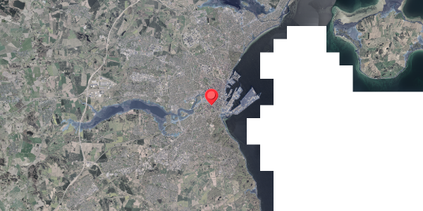 Stomflod og havvand på Dannebrogsgade 23E, 8000 Aarhus C