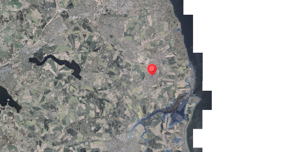 Stomflod og havvand på Eghovedvej 4, 8340 Malling