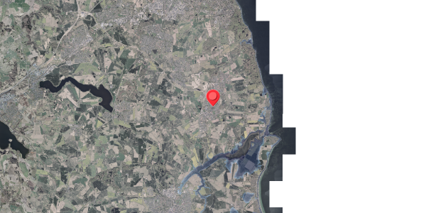 Stomflod og havvand på Eghovedvej 16, 8340 Malling