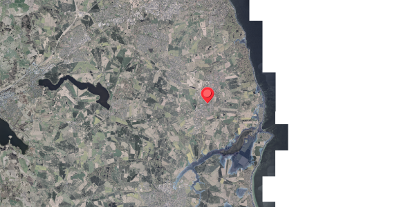 Stomflod og havvand på Eghovedvej 30, 8340 Malling