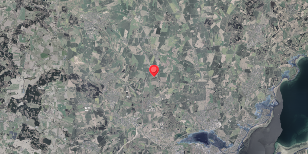 Stomflod og havvand på Elvej 4, 8380 Trige