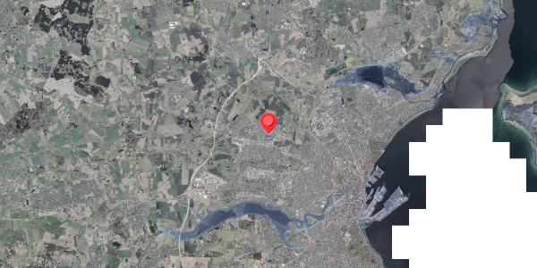 Stomflod og havvand på Ertebjerg 7, 8381 Tilst