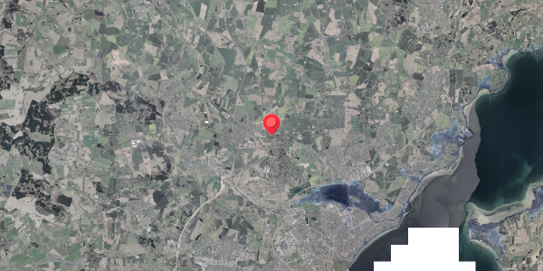 Stomflod og havvand på Estrupvej 2, 8380 Trige
