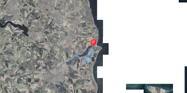 Stomflod og havvand på Fjordvej 21, 8340 Malling