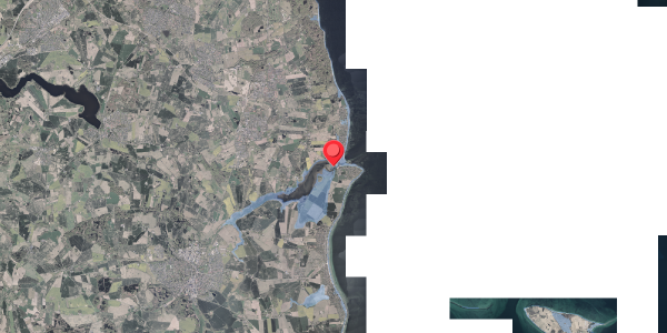 Stomflod og havvand på Fjordvej 50, . , 8340 Malling