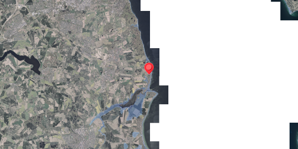 Stomflod og havvand på Granvej 23, 8340 Malling