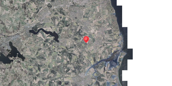 Stomflod og havvand på Hinnedrupvej 5, . , 8340 Malling