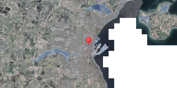 Stomflod og havvand på Janus La Cours Gade 10, 1. tv, 8000 Aarhus C