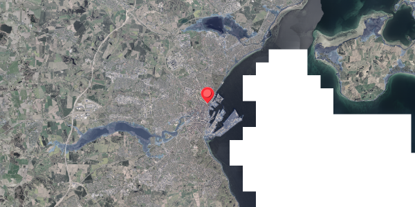 Stomflod og havvand på Knudrisgade 6A, 3. 12, 8000 Aarhus C
